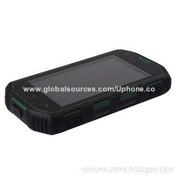 3-proof mobile phones with IP68, 4.0" IPS, 3G, camera 5.0MP, industrial grade GPS